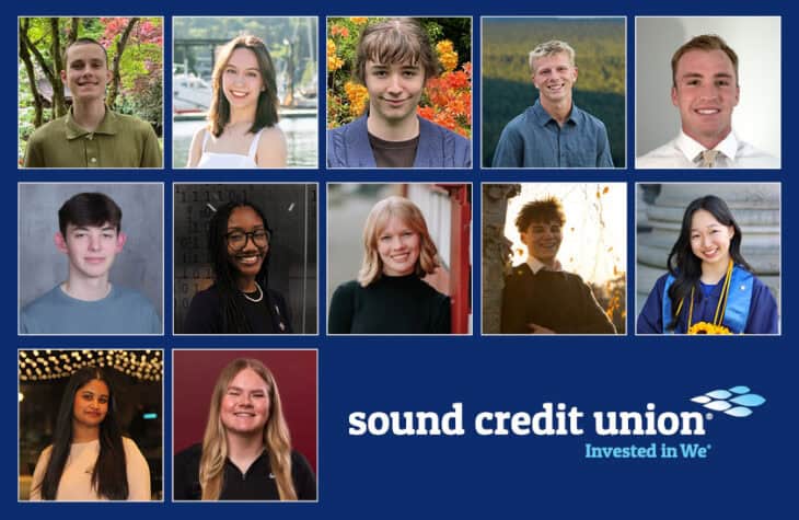 A photo compilation of the 2026/2027 Sound Scholarship winners