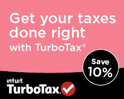Get your taxes done right with TurboTax. Save 10%.