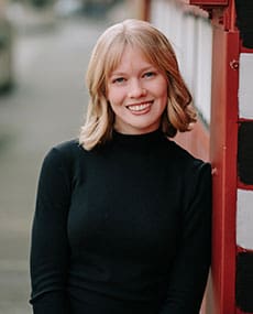 Photo of 2026/2027 Sound Scholarship recipient, Lola Woodburn