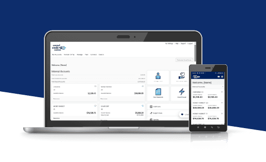 New Digital Banking screenshots
