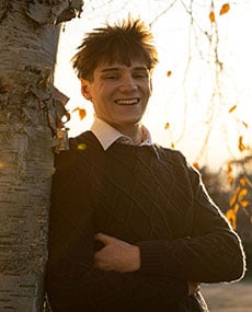 Photo of 2026/2027 Sound Scholarship recipient, Ryan Brackett